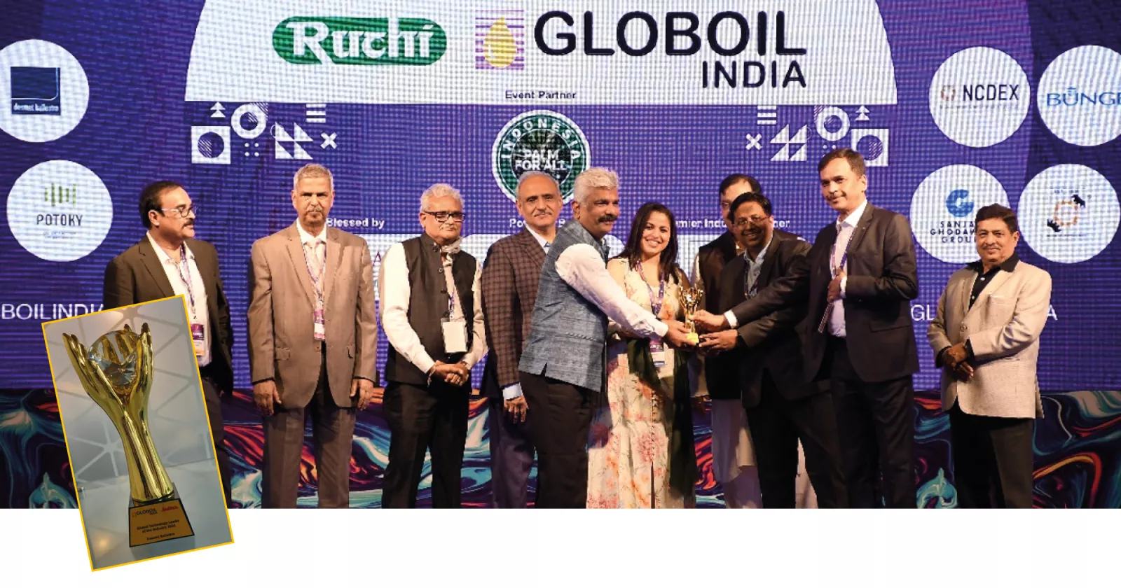 “Most Innovative Product” award from Globoil India 2021