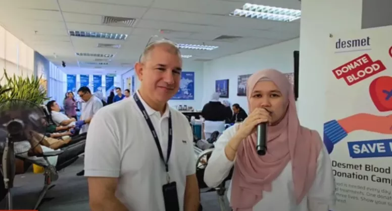 Desmet Malaysia blood donation